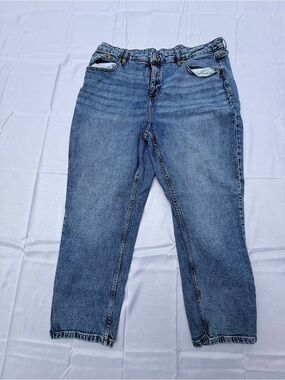 #54 size(18w) ON-34th straight leg Classic Women's Blue Denim Jeans